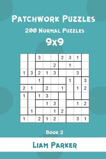 Front cover_Patchwork Puzzles - 200 Normal Puzzles 9x9 Book 2
