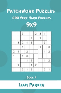 Couverture_Patchwork Puzzles - 200 Very Hard Puzzles 9x9 Book 4