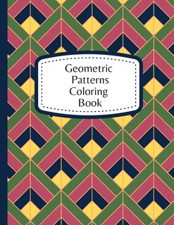 Front cover_Geometric Patterns Coloring Book