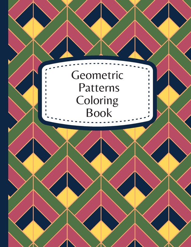 Front cover_Geometric Patterns Coloring Book