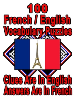 Front cover_100 French/English Vocabulary Puzzles