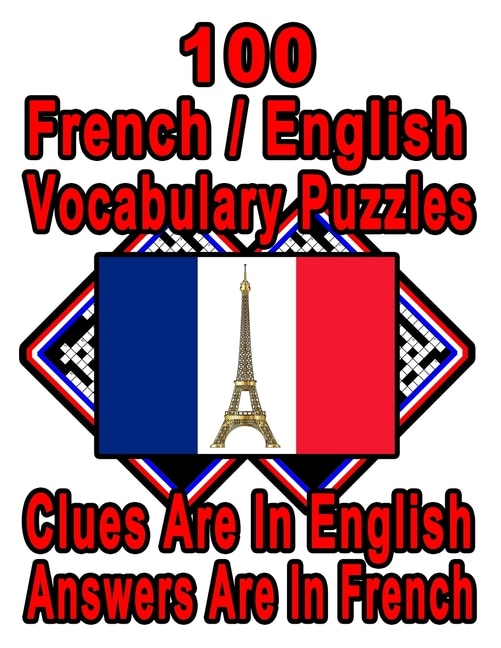 Front cover_100 French/English Vocabulary Puzzles