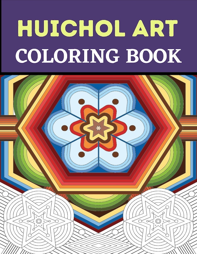 Couverture_Huichol Art Coloring Book