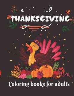 Front cover_Thanksgiving Coloring Books For Adults