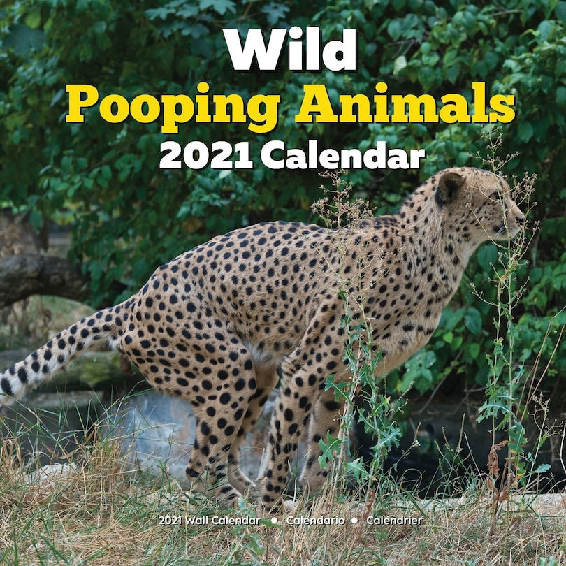 Couverture_Wild Pooping Animals 2021 Calendar
