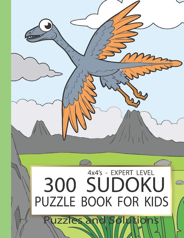 Couverture_300 Sudoku Puzzle Book for Kids