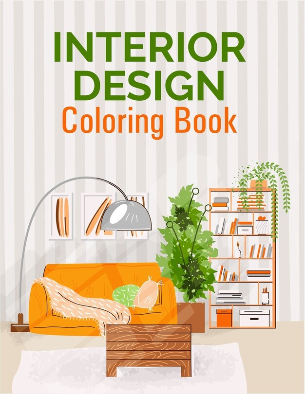 Front cover_Interior Design Coloring