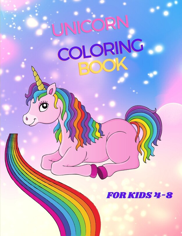 Front cover_Unicorn Coloring book