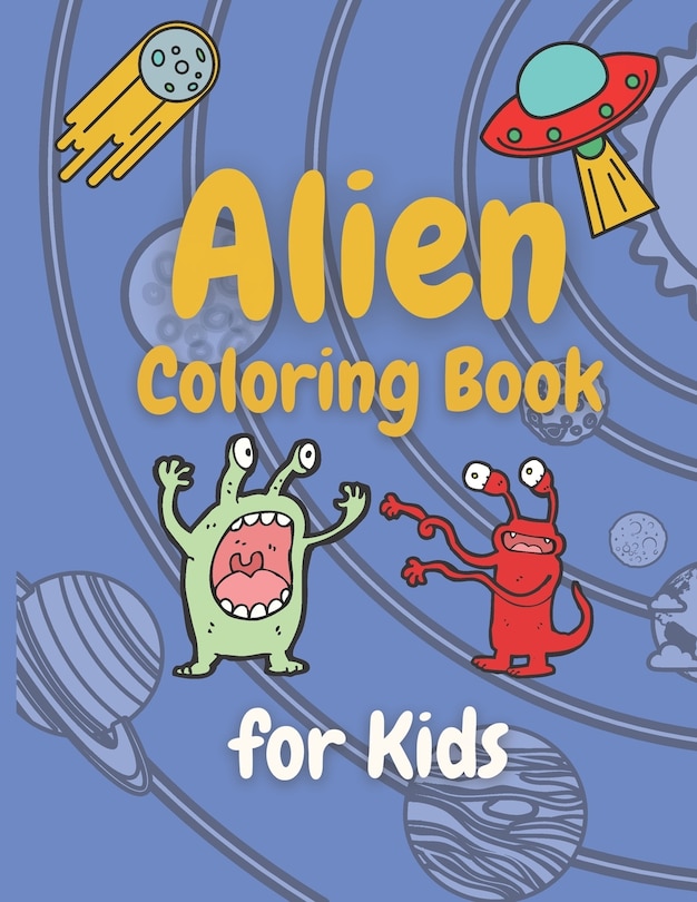 Front cover_Alien Coloring Book