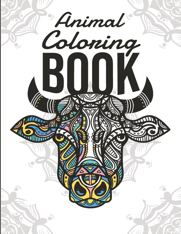 Front cover_Animal Coloring Book