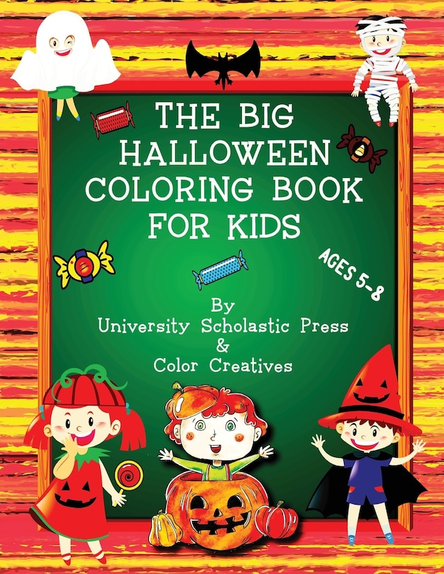 Couverture_The Big Halloween Coloring Book for Kids