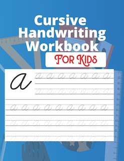 Front cover_Cursive Handwriting Workbook For Kids