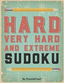 Couverture_Hard Sudoku Puzzle Book For Adults - Hard, Very Hard And Extreme