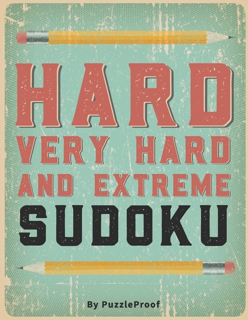 Couverture_Hard Sudoku Puzzle Book For Adults - Hard, Very Hard And Extreme