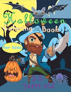 Halloween Coloring Book For Kids 3-5 Years Old: 24 Coloring Pages For Halloween