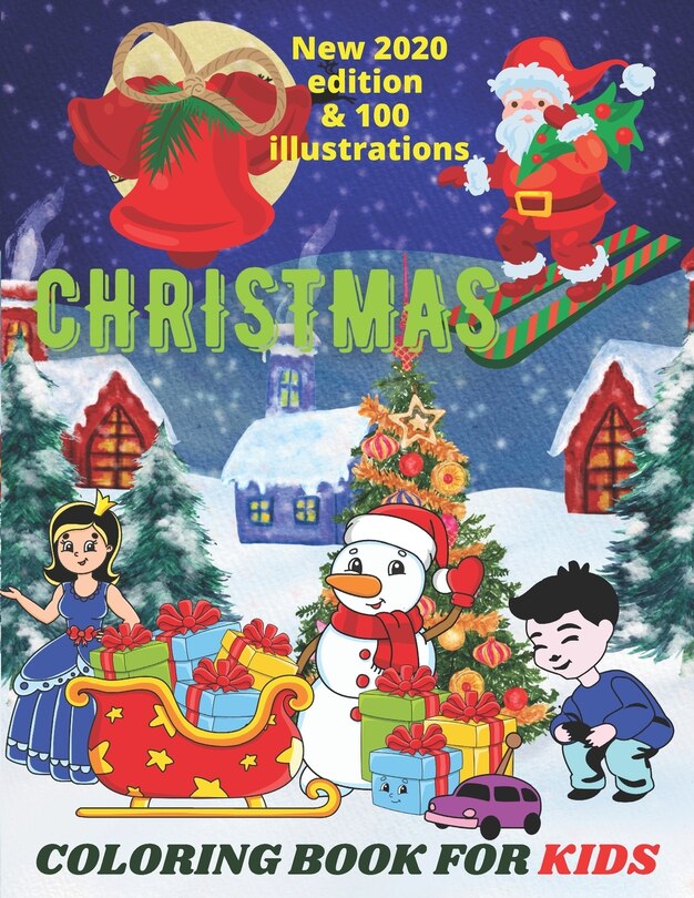 Couverture_Christmas coloring book for kids