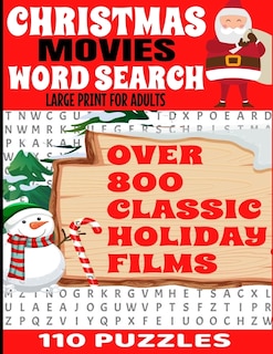 Front cover_Christmas Movies Word Search Large Print for Adults