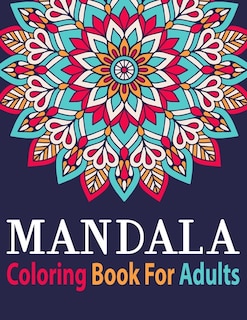 Front cover_Mandala Coloring Book for Adults