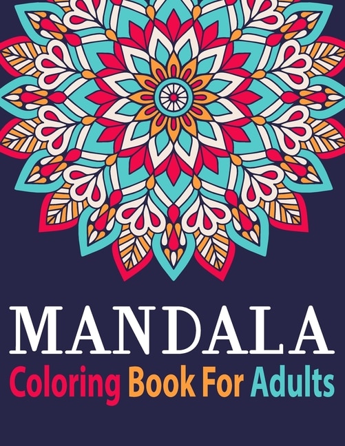 Front cover_Mandala Coloring Book for Adults