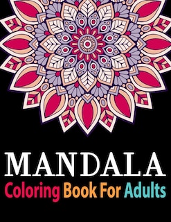 Front cover_Mandala Coloring Book for Adults