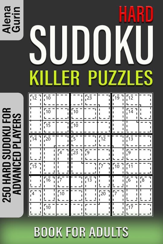 Couverture_Hard Sudoku Killer Puzzles Book for Adults