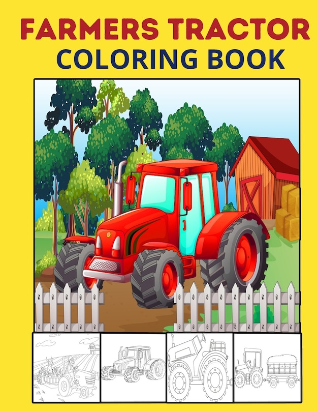 Front cover_Farmers Tractor Coloring Book