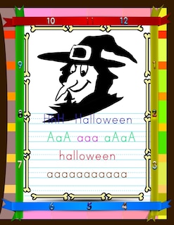 Front cover_Halloween Kindergarten Alphabet Learning
