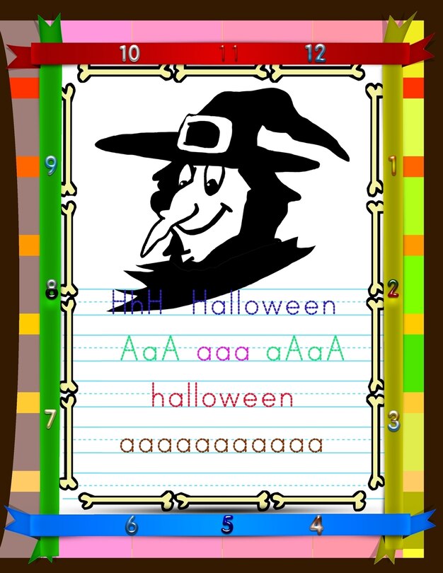 Front cover_Halloween Kindergarten Alphabet Learning