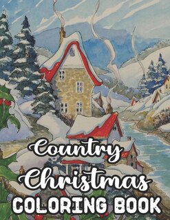Couverture_Country Christmas Coloring Book