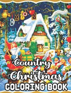 Couverture_Country Christmas Coloring Book