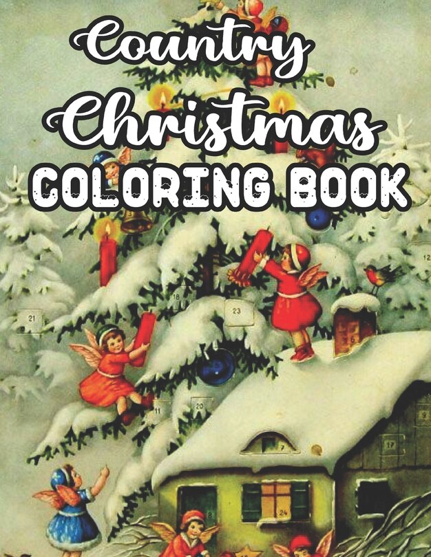 Couverture_Country Christmas Coloring Book