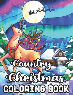 Couverture_Country Christmas Coloring Book