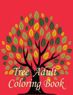 Front cover_Tree Adult Coloring Book