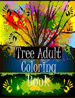 Front cover_Tree Adult Coloring Book
