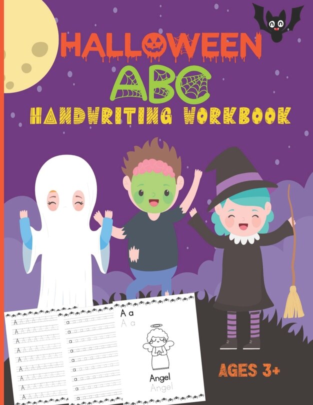 Front cover_Halloween ABC Handwriting Workbook
