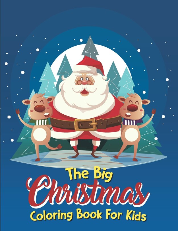 Couverture_The Big Christmas Coloring Book For Kids