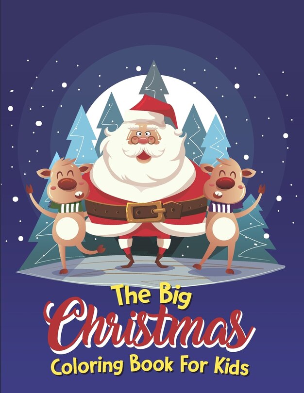 Couverture_The Big Christmas Coloring Book For Kids
