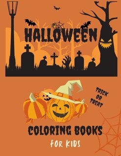 Couverture_Trick or treat Halloween Coloring Book for kids
