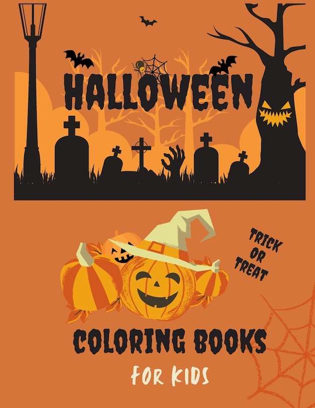 Couverture_Trick or treat Halloween Coloring Book for kids