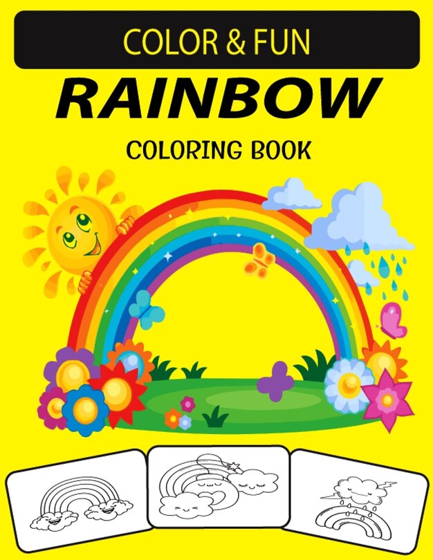Front cover_Rainbow Coloring Book