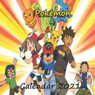 Front cover_Pokemon Calendar 2021