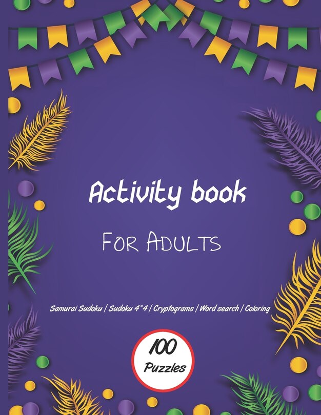 Couverture_Activity book for adults