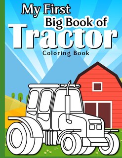 Front cover_My First Big Tractor Coloring Book