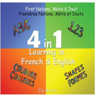 Couverture_4 in 1 Learning, French and English, 4 books in 1