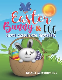 Front cover_Easter Bunny & Egg Coloring Book