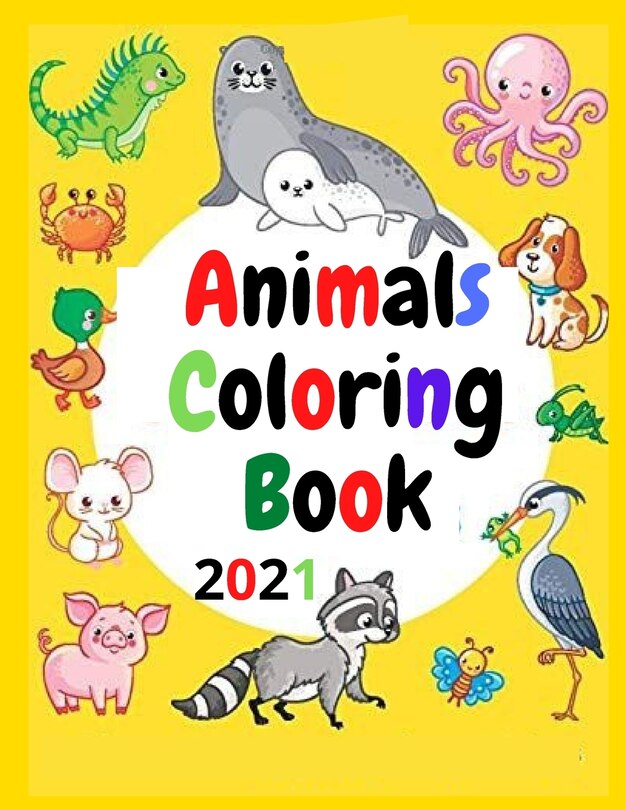 Couverture_Animals Coloring Book 2021