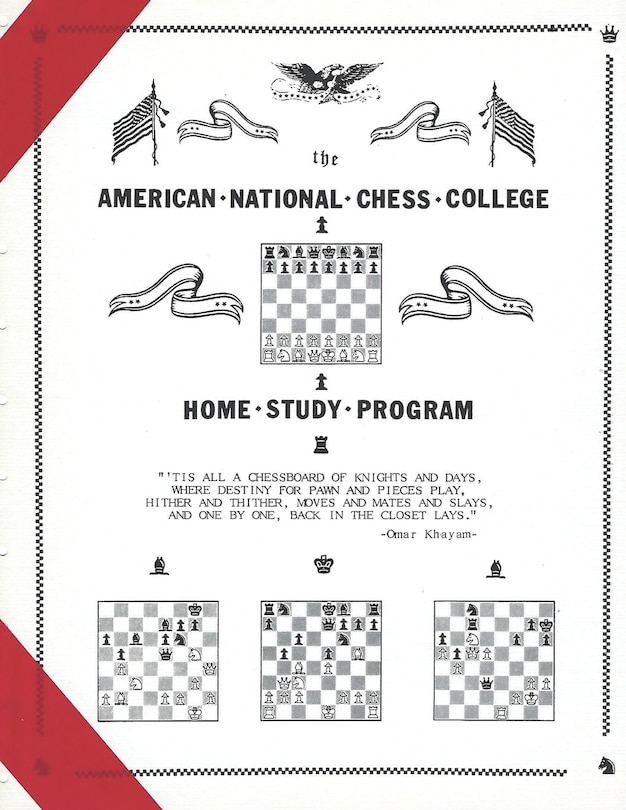 American National Chess College: Home Study Program