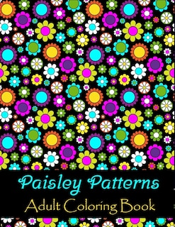 Front cover_Paisley patterns adult coloring book