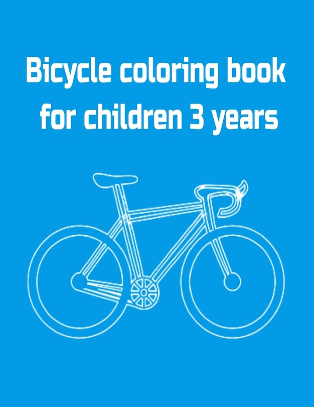 Couverture_Bicycle coloring book for children 3 years