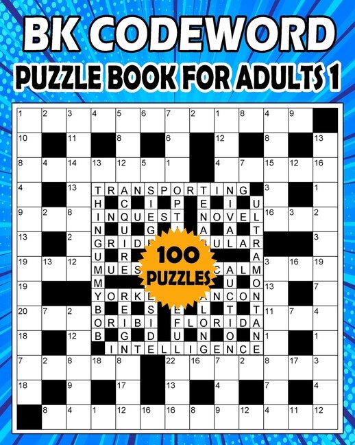 Front cover_BK Codeword puzzle book for adults 1